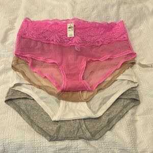 NWT 4 Aerie underwear XL